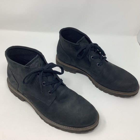 Ecco Black Jamestown Hydromax Mid Boot - Picture 1 of 9
